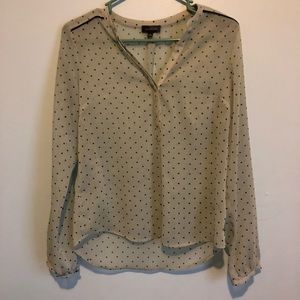 Polka dot blouse